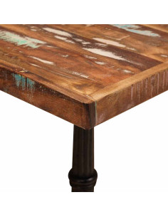 Tavolo da bistrot Marrone Legno Recuperato Massello