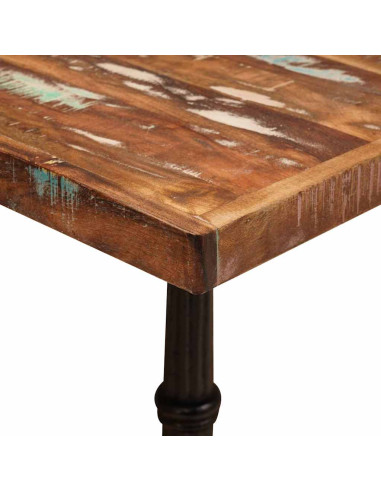 Tavolo da bistrot Marrone Legno Recuperato Massello