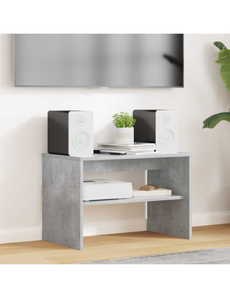 Mobile TV Grigio cemento 60 x 35 x 40 cm Legno multistrato