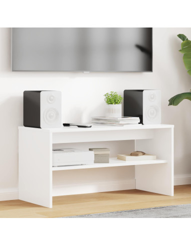 Mobile TV Bianco 80 x 35 x 40 cm Legno multistrato