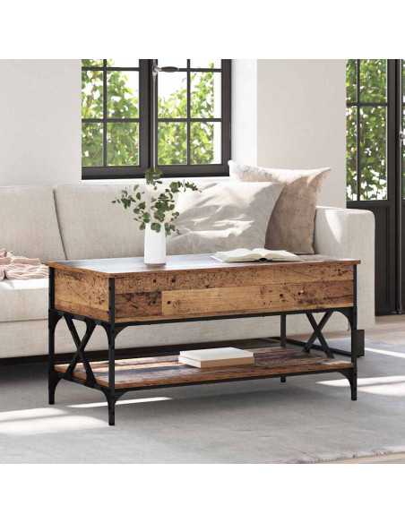 Tavolino da salotto Legno vecchio 100 x 50 x 50 cm