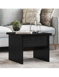 Tavolino da salotto Rovere Nero 55 x 54,5 x 45 cm