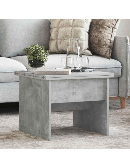 Tavolino da salotto Grigio cemento 55 x 54,5 x 45 cm