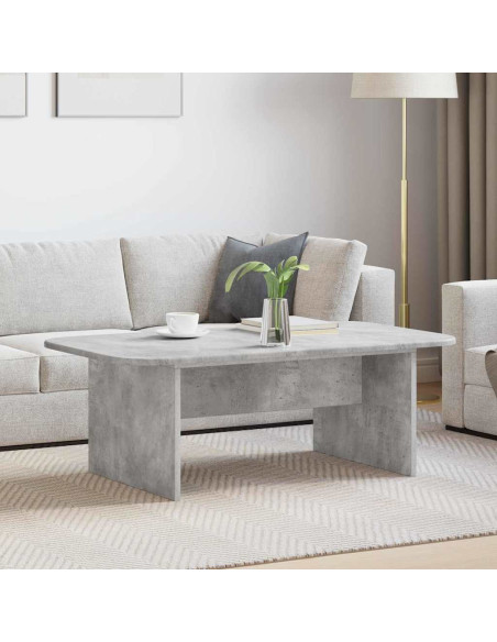 Tavolino da salotto Grigio cemento 93 x 53 x 33 cm