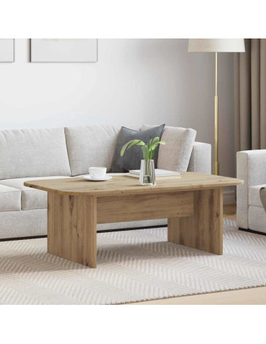Tavolino da salotto Rovere artigianale 93 x 53 x 33 cm
