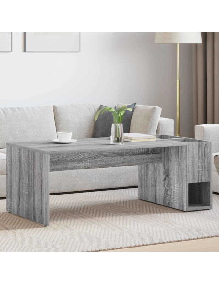 Tavolino da salotto Grigio Sonoma 101,5 x 50 x 37 cm