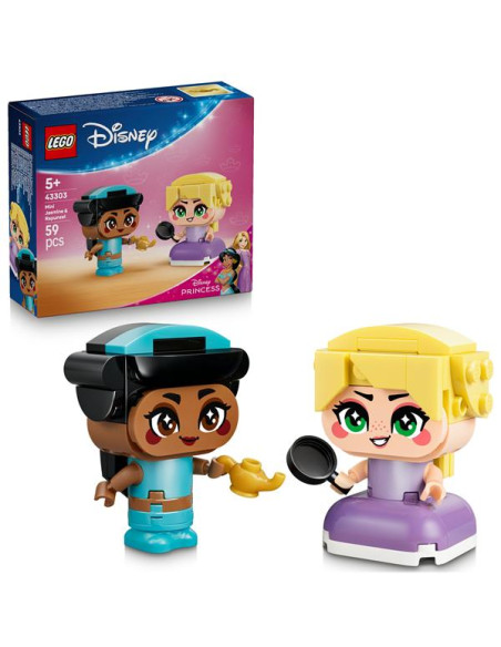 MINI-JASMINE E MINI-RAPUNZEL