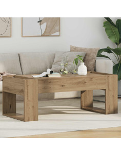 Tavolino da salotto Rovere artigianale 110 x 50 x 41 cm