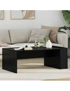 Tavolino da salotto Rovere Nero 95 x 50 x 34 cm