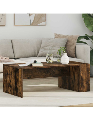 Tavolino da salotto Rovere fumé 95 x 50 x 34 cm