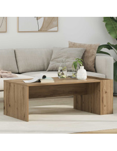 Tavolino da salotto Rovere artigianale 95 x 50 x 34 cm