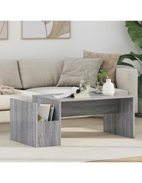 Tavolino da salotto Grigio Sonoma 90 x 45 x 35 cm