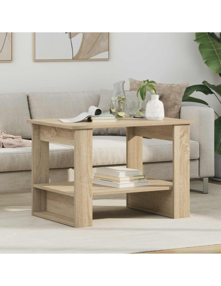 Tavolino da salotto Rovere Sonoma 72 x 50 x 50 cm