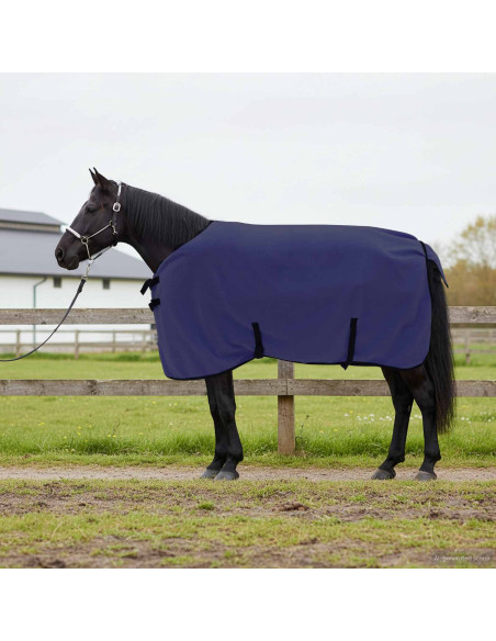 Coperta per Cavalli Blu navy Poliestere