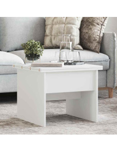 Tavolino da salotto Bianco 55 x 54,5 x 45 cm Legno multistrato