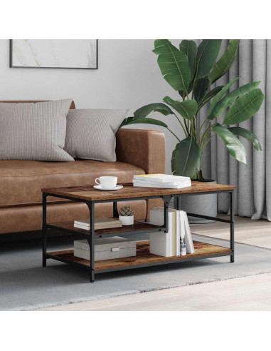 Tavolino da salotto Legno vecchio 90 x 49 x 40 cm