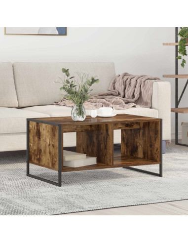 Tavolino da salotto Quercia Fumosa 80 x 50 x 40 cm