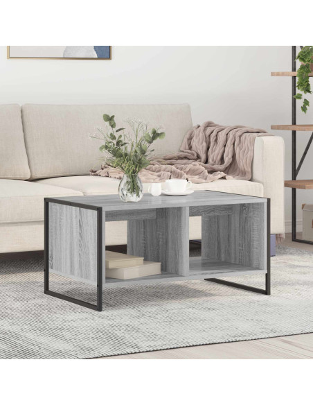 Tavolino da salotto Grigio Sonoma 80 x 50 x 40 cm