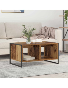 Tavolino da salotto Legno vecchio 80 x 50 x 40 cm