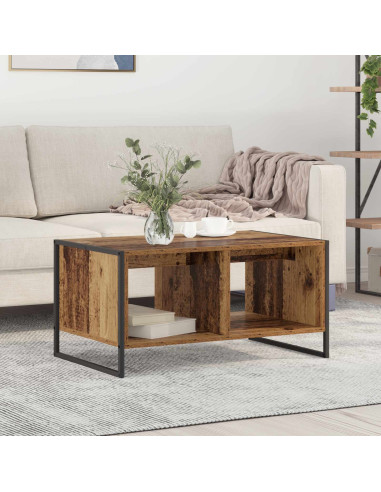 Tavolino da salotto Legno vecchio 80 x 50 x 40 cm