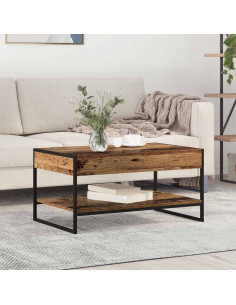 Tavolino da salotto Legno vecchio 80 x 50 x 40 cm