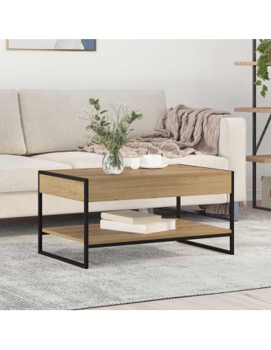 Tavolino da salotto Rovere Artigianale 80 x 50 x 40 cm