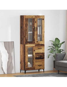 Credenza Legno vecchio 69,5 x 34 x 180 cm Legno multistrato
