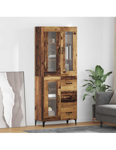 Credenza Legno vecchio 69,5 x 34 x 180 cm Legno multistrato