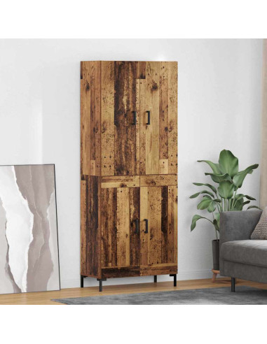 Credenza Legno vecchio 69,5 x 34 x 180 cm Legno multistrato