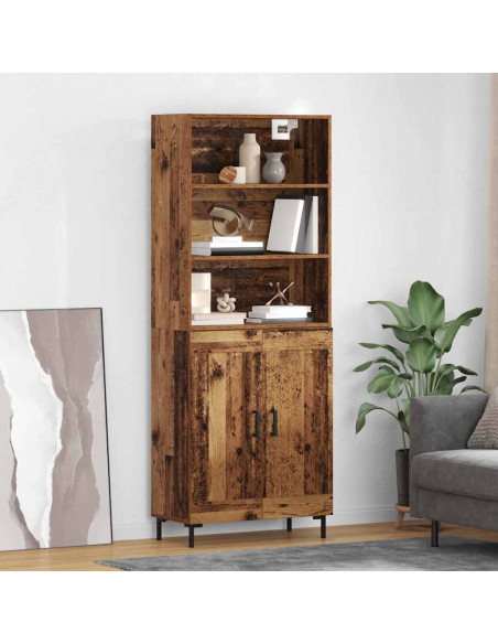 Credenza Legno vecchio 69,5 x 34 x 180 cm Legno multistrato