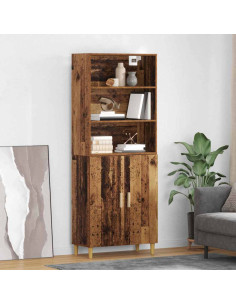 Credenza Legno vecchio 69,5 x 32,5 x 180 cm Legno multistrato