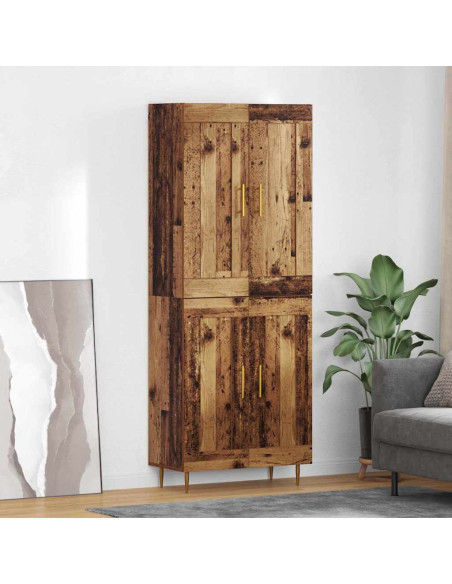 Credenza Legno vecchio 69,5 x 34 x 180 cm Legno multistrato