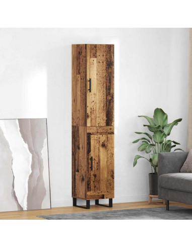 Credenza Legno vecchio 34,5 x 34 x 180 cm Legno multistrato