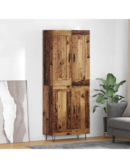 Credenza Legno vecchio 69,5 x 34 x 180 cm Legno multistrato