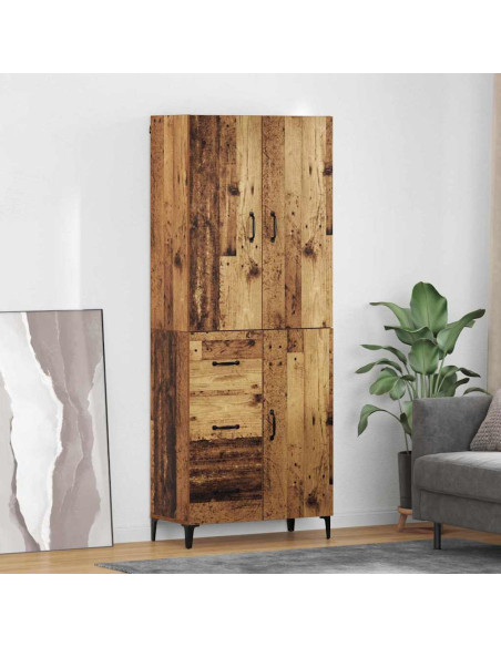 Credenza Legno vecchio 69,5 x 34 x 180 cm Legno multistrato