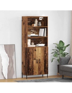 Credenza Legno vecchio 69,5 x 32,5 x 180 cm Legno multistrato