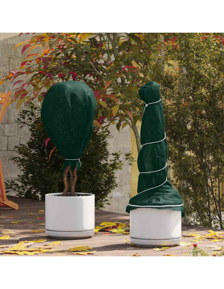 Fleece per Piante di Protezione dal Gelo Verde 20 x 1,6 m