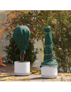 Fleece per Piante di Protezione dal Gelo Verde 50 x 1,6 m