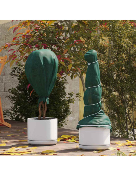 Fleece per Piante di Protezione dal Gelo Verde 20 x 1,6 m