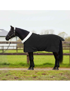 Coperta per Cavalli Nero 135 cm Felpa in pile