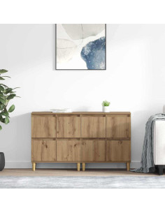 Sideboards 2 pcs Rovere artigianale 60 x 35 x 70 cm