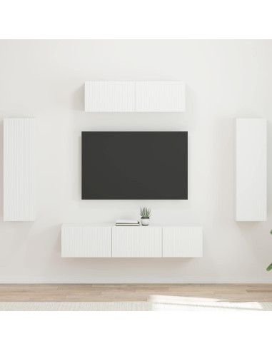 Mobile TV 5 pcs Bianco