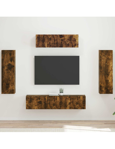 Mobile TV 5 pcs Rovere fumé