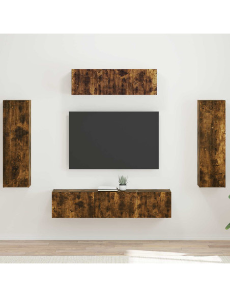 Mobile TV 5 pcs Rovere fumé