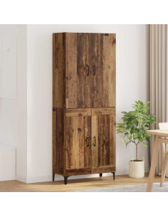 Credenza Legno vecchio 69,5 x 34 x 180 cm Legno multistrato
