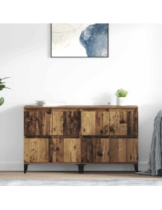 Sideboards 2 pcs Legno vecchio 60 x 35 x 70 cm