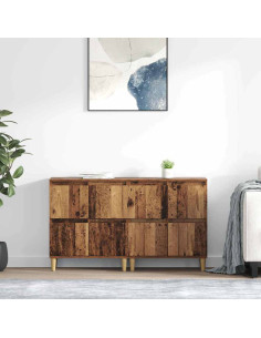 Sideboards 2 pcs Legno vecchio 60 x 35 x 70 cm