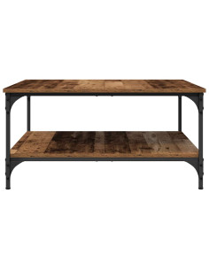 Tavolino da salotto Legno vecchio 80 x 80 x 40 cm