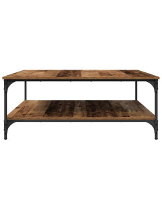 Tavolino da salotto Legno vecchio 100 x 100 x 40 cm