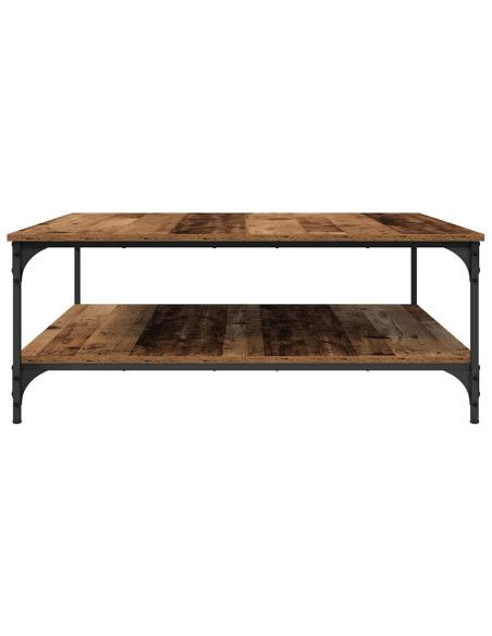 Tavolino da salotto Legno vecchio 100 x 100 x 40 cm